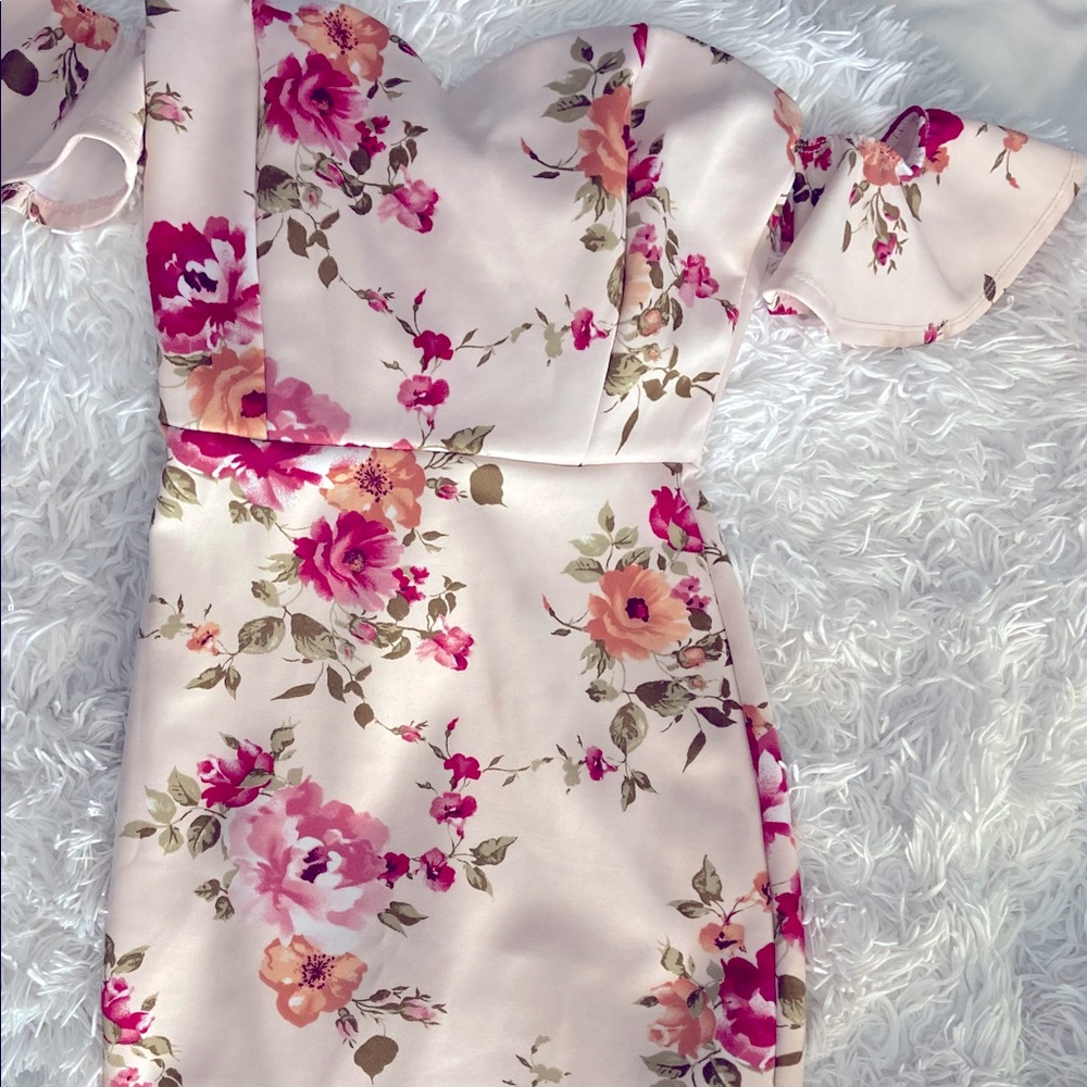 Floral Print Women's Dress